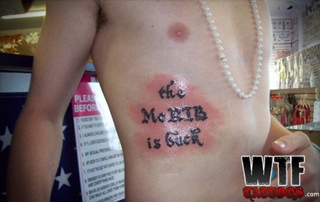 mcdonald mcrib tattoo