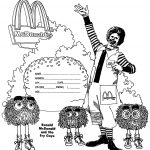 mcdonalds coloring page